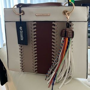 Faux leather purse
